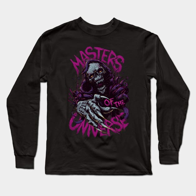 Skeletor Long Sleeve T-Shirt by Bodya